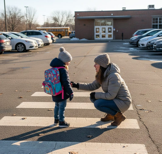 January Quick Start, a 3 minute reset for safer school runs