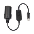 Load image into Gallery viewer, USB C to Socket outlet (cigarette lighter) - CleverElly
