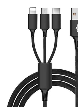 3-in-1 Universal USB Charging Cable